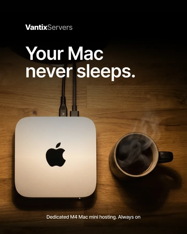 Your Mac never sleeps.